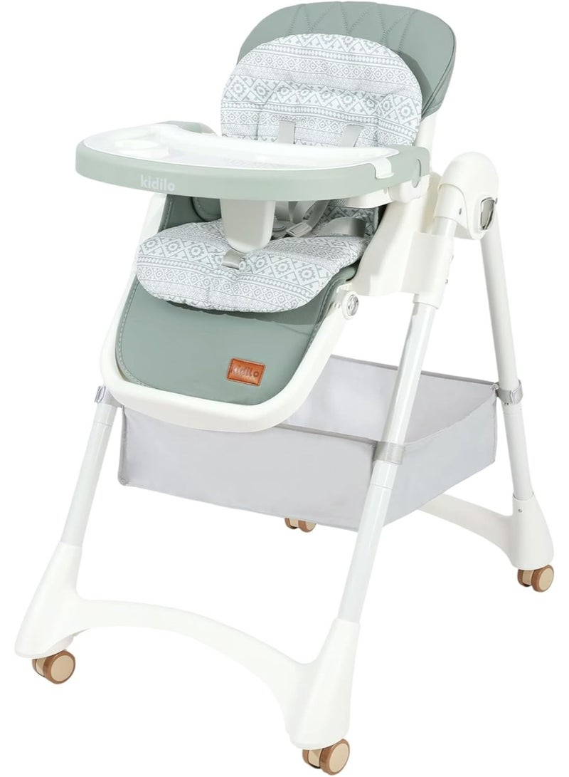 Kidilo Comfortable & Safe Baby High Chair with Multi-Functional Design - Image 1