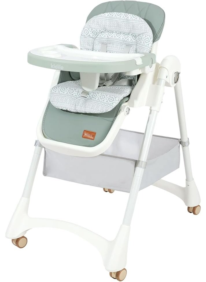 Kidilo Comfortable & Safe Baby High Chair with Multi-Functional Design - Image 5