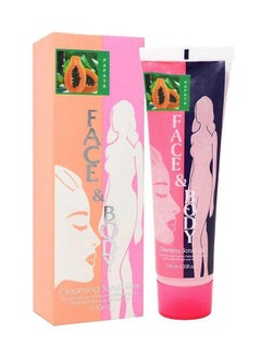 adbeni Papaya Face & Body Cleansing Scrub Gel 100Ml (Pack Of 2)  - Image 5
