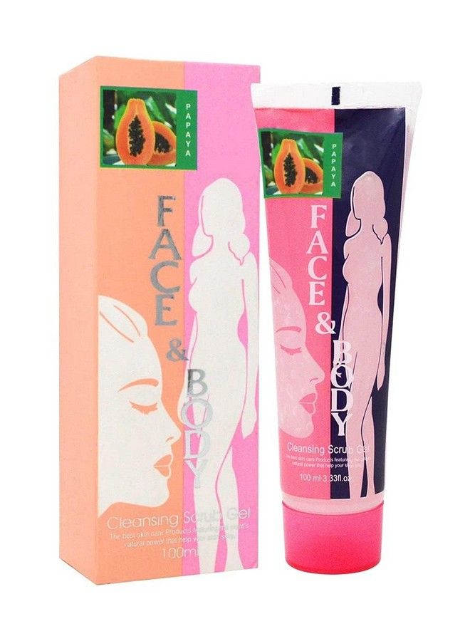 adbeni Papaya Face & Body Cleansing Scrub Gel 100Ml (Pack Of 2) - Image 5