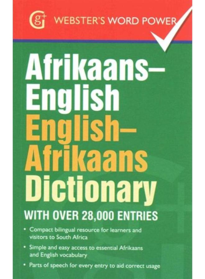 Afrikaans-English, English-Afrikaans Dictionary : With Over 28,000 Entries