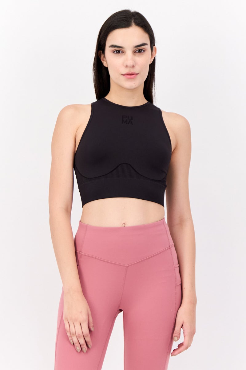 PUMA Women Sportswear Fit Sleeveless Outdoor Tank Top, Black  - Image 1