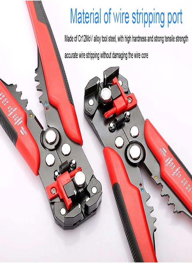 Generic Automatic wire stripping pliers for electricians, wire stripping diameter: 0.1-6  - Image 4
