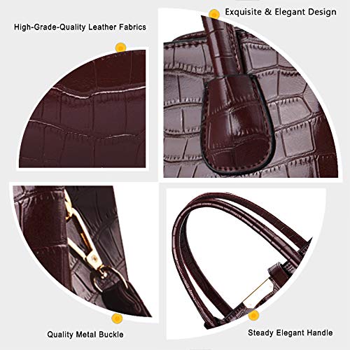 COCIFER Purses and Handbags for Women Fashion Leather Top Handle Satchel Shoulder Tote Bags - Image 5