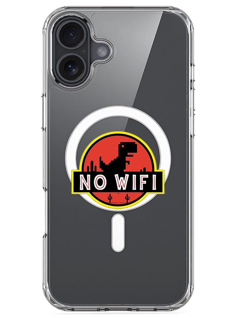 Theodor Magnetic Case for Apple iPhone 17 Compatible with MagSafe Wireless Charging, Shockproof Phone Bumper Cover - No wifi - Image 1