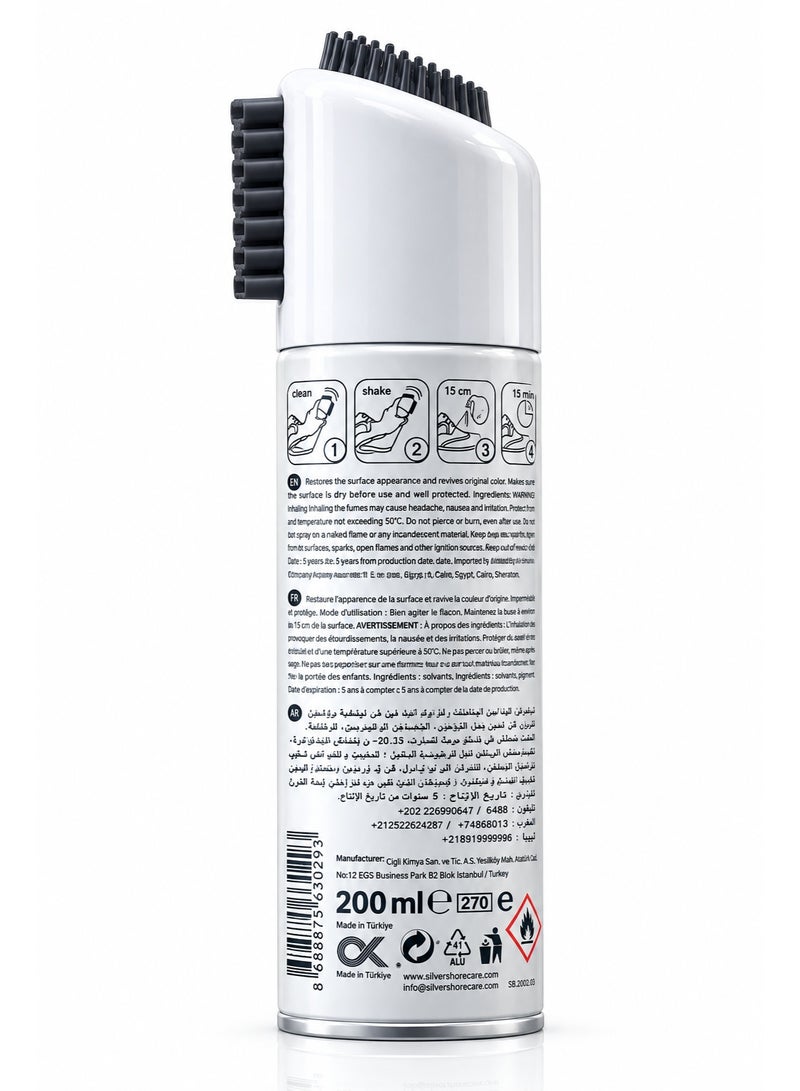 Silver Suede & Nubuck Renovator dark blue/ bleu foncé - 200ml - Image 2