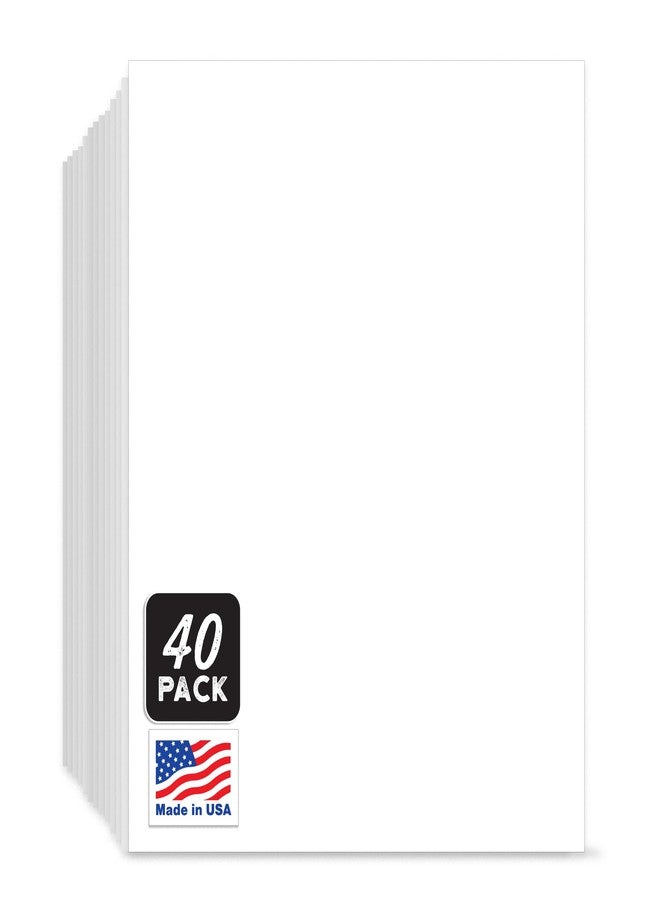ArtSkills Large White Poster Board, 22” x 28”, Bulk Poster Boards for Classrooms, Sign Making & Science Fair Board Supplies, 40-Pack - Image 1