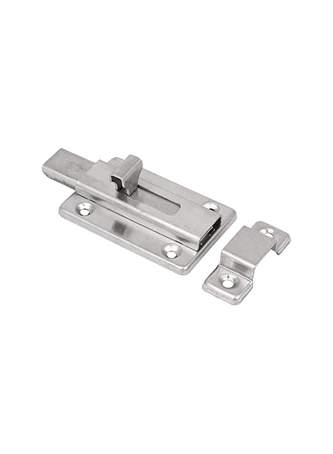 promass Sliding Door Bolt Latch, 3 Inch Door Bolt Latch Stainless Steel Door Slide Latches Lock with Screws for Home Bathroom Toilet Window Furniture Pet Gate - Image 3