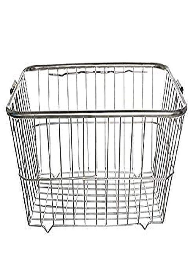 Shopsidex Kitchen Storage Rack Stainless Steel Dish Drainer Kitchen Storage Rack,Kitchen Organizer Utensil Basket -Rectangle - Big Plate Stand (Small) - Image 2