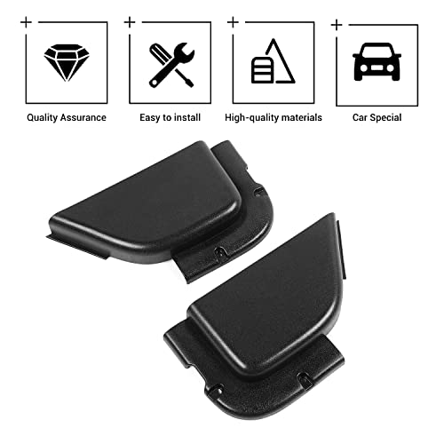 Hoolcar Front Door Storage Pockets, Door Side Insert Organizer Box Door Net Pocket Replacement for 2011-2018 Jeep Wrangler JK JKU, Interior Storage Expansion Accessories, Black, 2PCs - Image 3