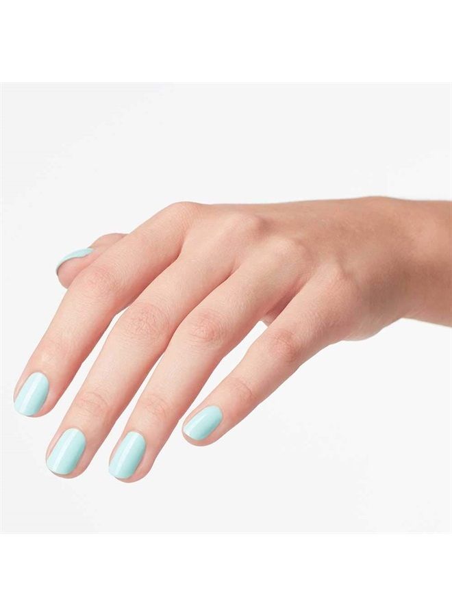 OPI Nail Lacquer, Gelato on My Mind, Blue Nail Polish, Venice Collection, 0.5 fl oz - Image 2