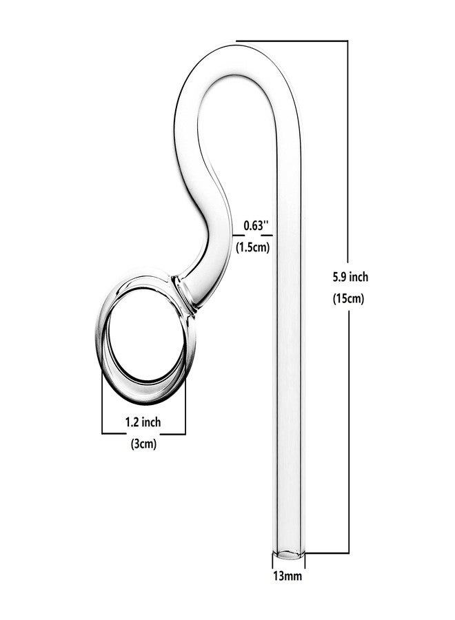 JARDLI Glass Lily Pipe Spin Outflow and Inflow 13mm for 1/2" i.d. Tube - Aquarium Planted Tank Aquascaping - Image 2