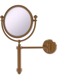 Allied Brass Allied Brass SB-4/3X Southbeach Collection Wall Mounted 8 Inch Diameter with 3X Magnification Make-Up Mirror, Brushed Bronze 