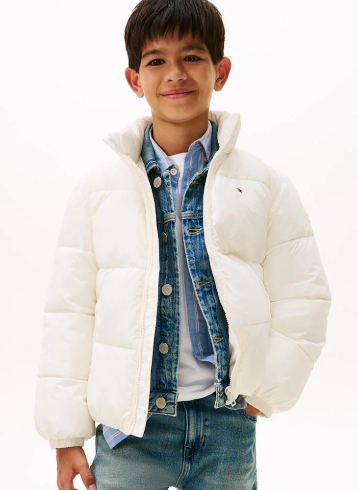 TOMMY HILFIGER Kids Flag Puffer Jacket