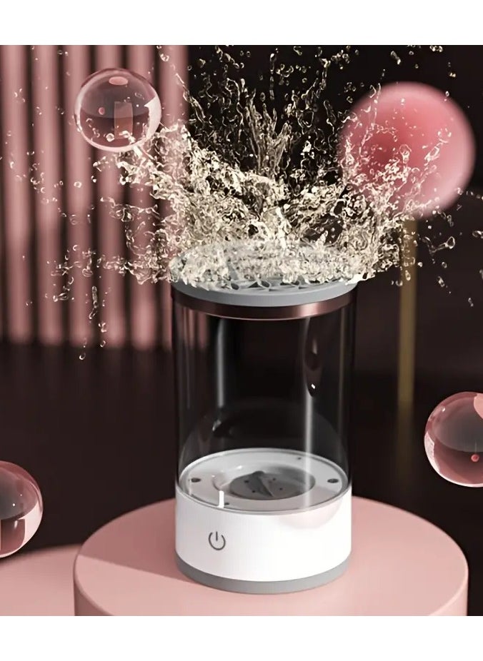 Goolsky Brushly Pro Rechargeable Lazy Electric Cosmetic Brush Cleaner - Automatic, Quick-Drying, Mini Spinning Machine for All Size Makeup Brushes - Effortless, Gentle, Deep Cleaning Tool with Easy Maintenance  - Image 4