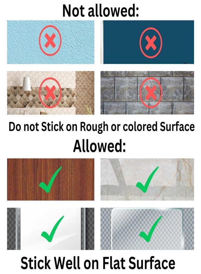 MOXSTAR Floating Shelf, Wall Mounted for Bathroom Rack self Adhesive for Storage Shelf Bathroom Organizer Without Drill (Teddy) - Image 5