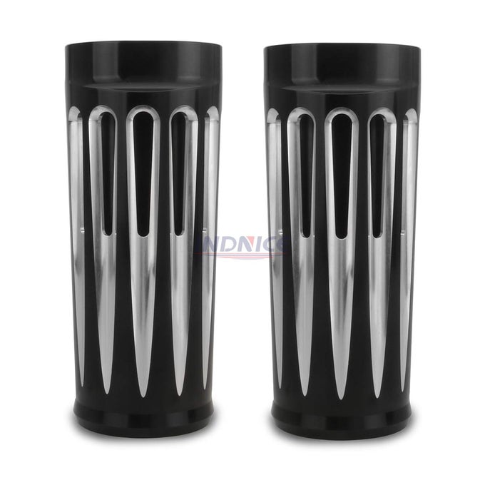 Happy-Motor 2" Extend Aluminum Fork Boots Cover for Harley