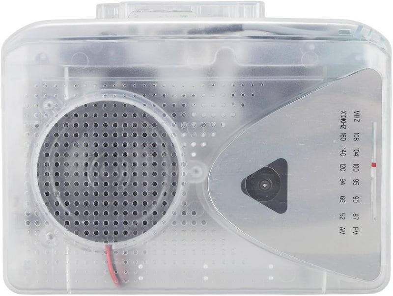 ETZIN Portable Cassette Tape Player, Battery and USB Power FM AM Radio with Speaker, Stereo Cassette MP3 Tape Player with 3.5mm Jack, Supports 87‑108MHZ FM and 520‑1600KHZ AM EPL-1399CA - Image 1