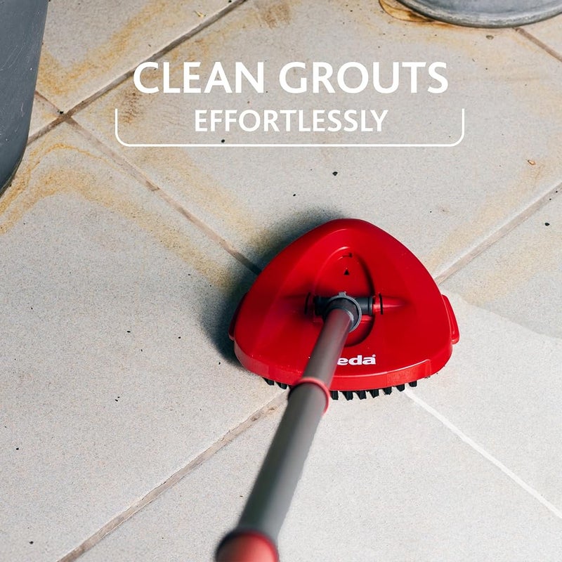 Vileda Spin Mop Scrub Brush Attachment for Hard Floor Cleaning - Image 4