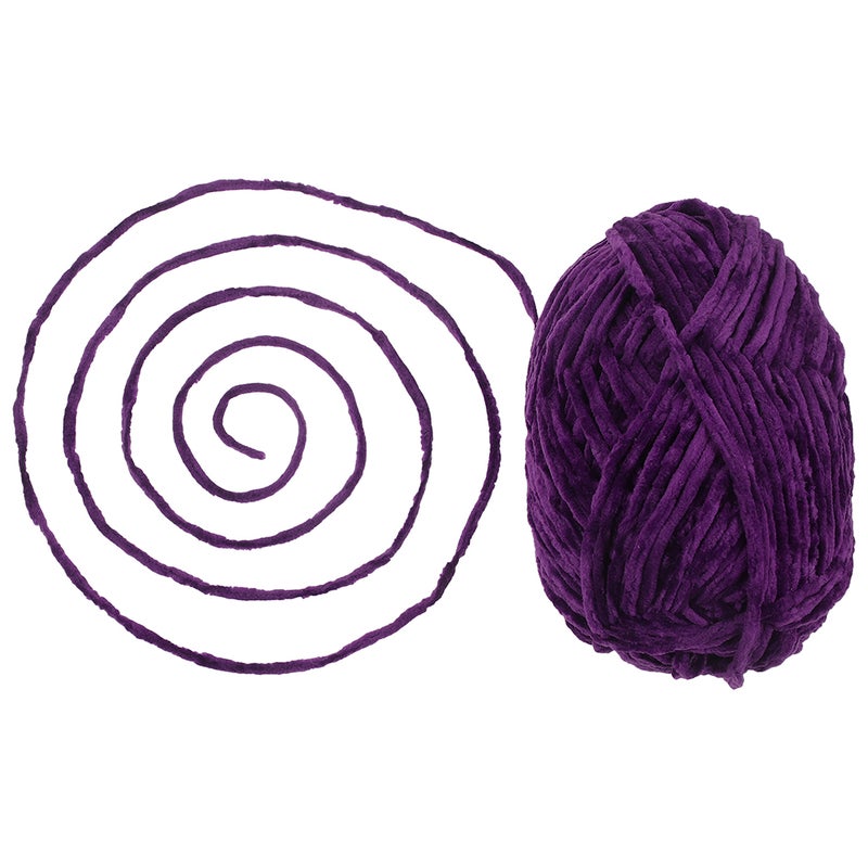 1 Roll of Hand-knitting Wool Yarn DIY Wool Yarn Beginners Knitting Wool Yarn Crochet DIY Yarn - Image 3