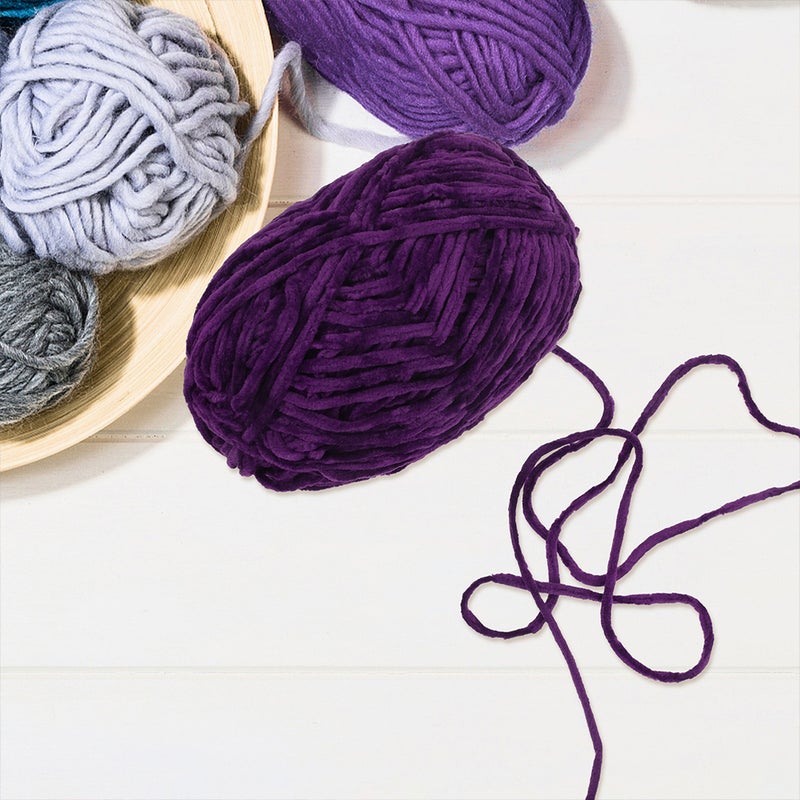 1 Roll of Hand-knitting Wool Yarn DIY Wool Yarn Beginners Knitting Wool Yarn Crochet DIY Yarn - Image 5
