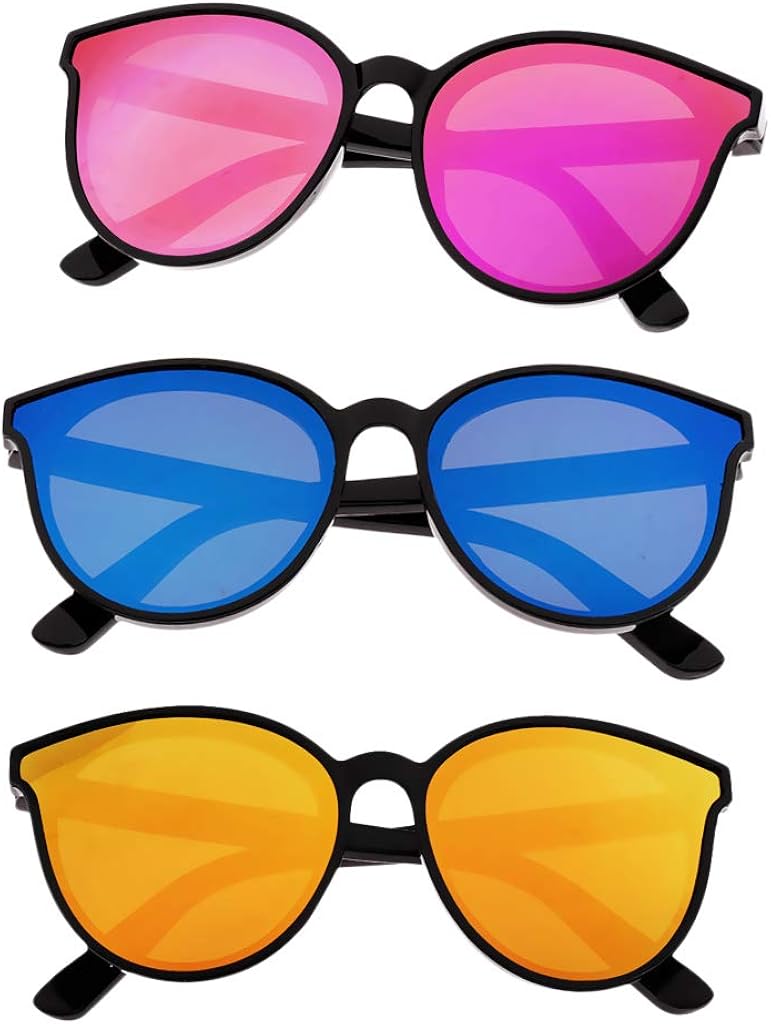 klarako Kids' Fashion UV400 Sunglasses Classic Round Sun Glasses for Boys Girls - Image 1