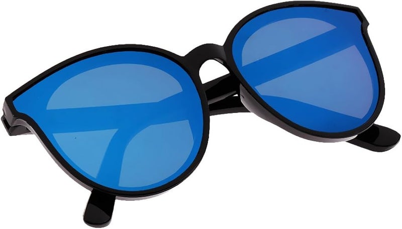 klarako Kids' Fashion UV400 Sunglasses Classic Round Sun Glasses for Boys Girls - Image 3