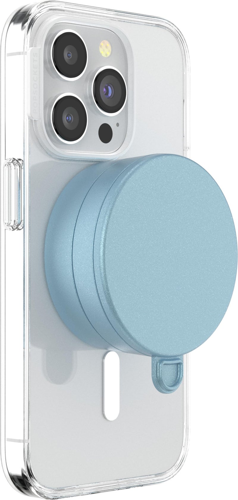 POPSOCKETS حامل هاتف بوب سوكيتس متعدد الأسطح، حامل سطحي قابل للفصل، حامل هاتف متوافق مع MagSafe® - أزرق سايغ - Image 3