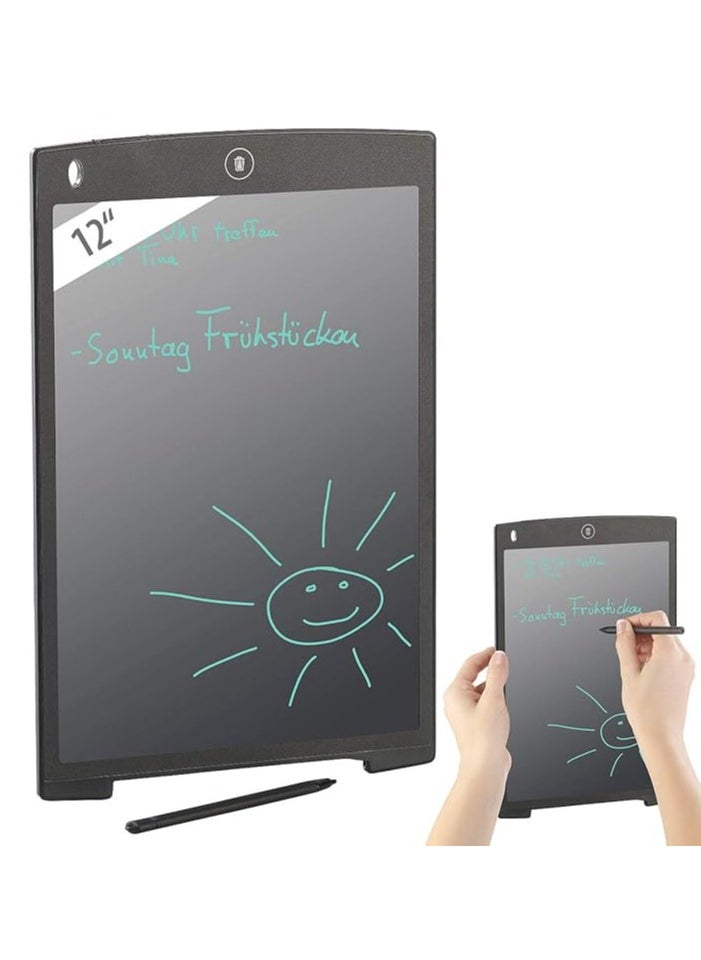 LCD Writing Tablet - 12-inch (30 cm) with Stylus, 100,000 Erases (Digital Notebook)  - Image 2