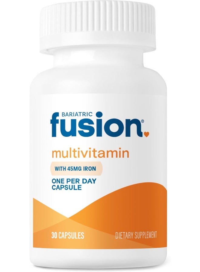 بارياتيك فيوجن علاج السمنة، فيتامينات متعددة واحدة يوميًا مع الحديد، 30 قطعة - Image 1