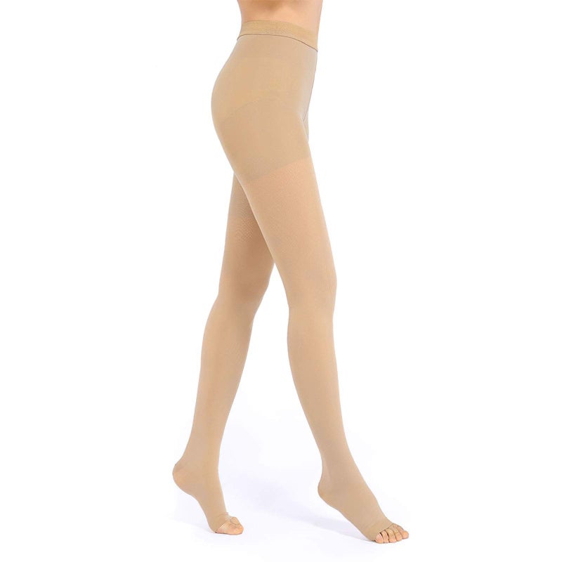 Athbavib Medical Compression Pantyhose for Women & Men, 20-30mmHg Compression Stockings - Image 2