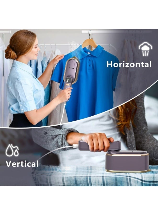 Joyelink Handheld Portable Fabric Steamers, Travel Steam Iron for Clothes – 1200W, 150ml Water Tank, 3 Steam Settings, 9-Second Rapid Heat-up，Iron for Home and Travel - Image 2
