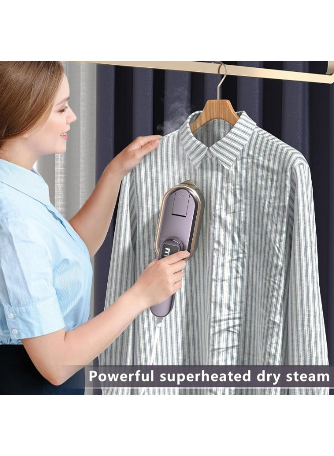 Joyelink Handheld Portable Fabric Steamers, Travel Steam Iron for Clothes – 1200W, 150ml Water Tank, 3 Steam Settings, 9-Second Rapid Heat-up，Iron for Home and Travel - Image 3