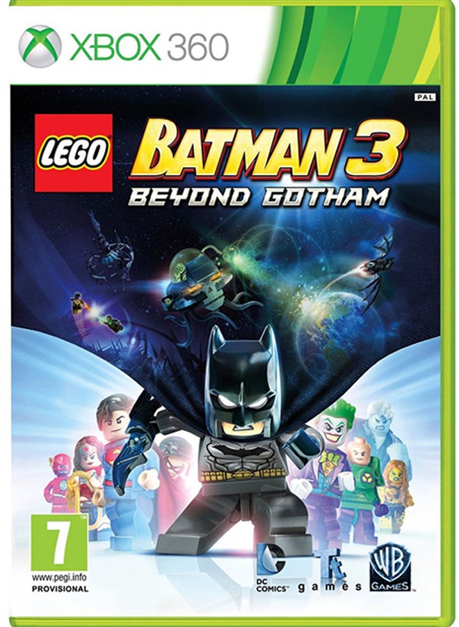 دبليو بي جيمز لعبة الفيديو "Lego Batman 3 : Beyond Gotham" (إصدار عالمي) - تقمص الأدوار - xbox_360 - Image 1