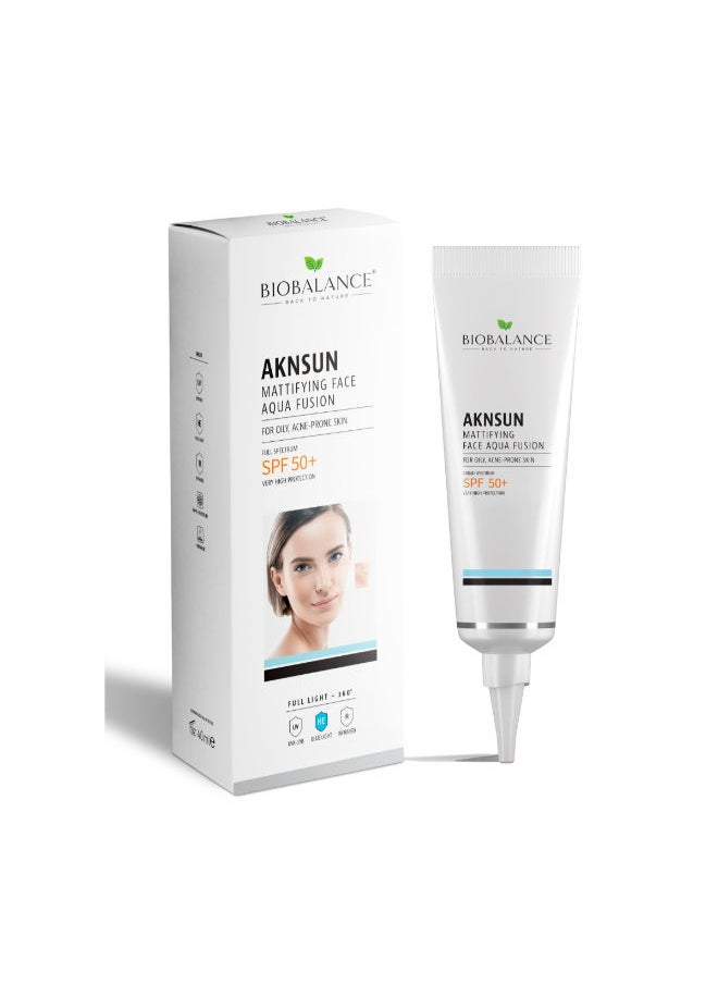 Aknsun Sunscreen Lotion Mattifying Spf 50+ Acne Prone Skin - 40 Ml - pzsku/ZD3AB13B4C4685A8C3A79Z/45/_/1699452633/0ffb32a5-f764-4ebe-9ab3-33301fb09c4d