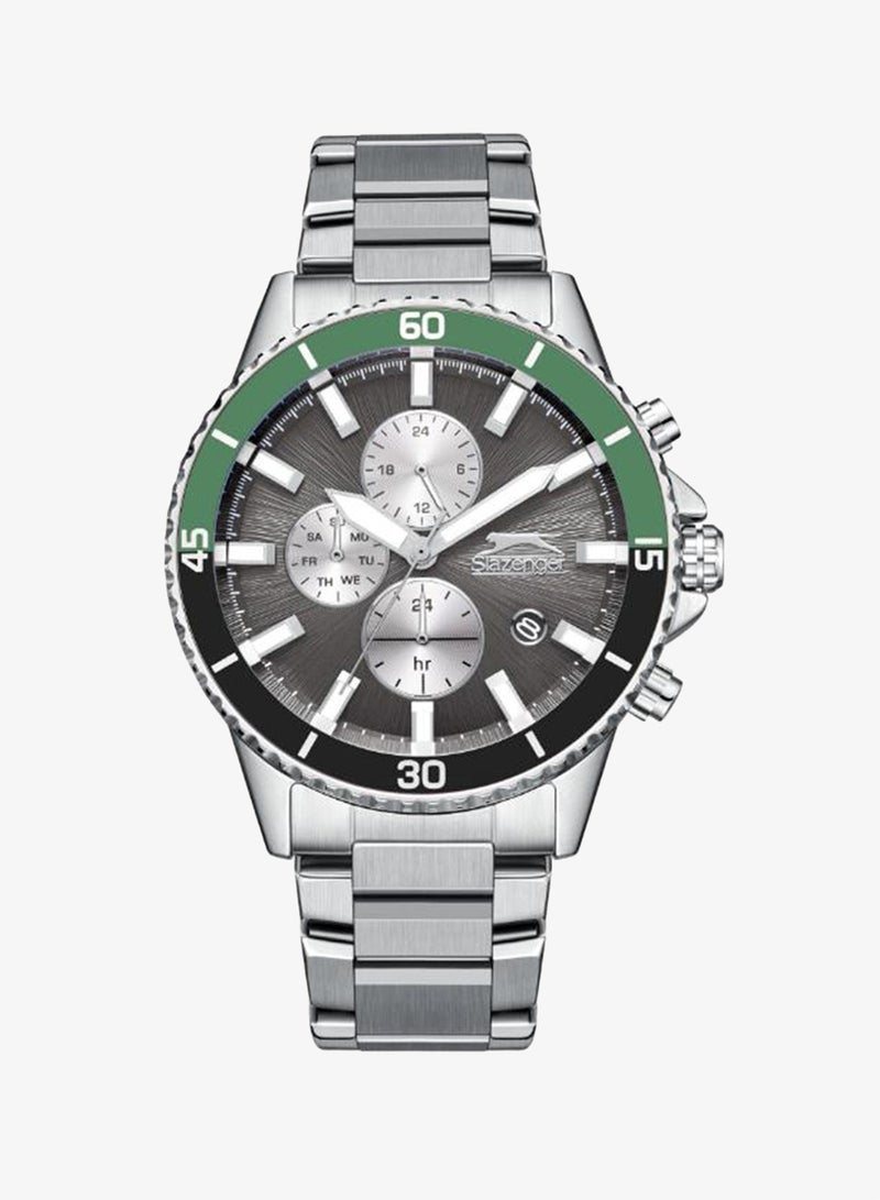 Slazenger Men's Metal Multi Function Watch SL.9.2410.2.03 - 44 mm - Image 1