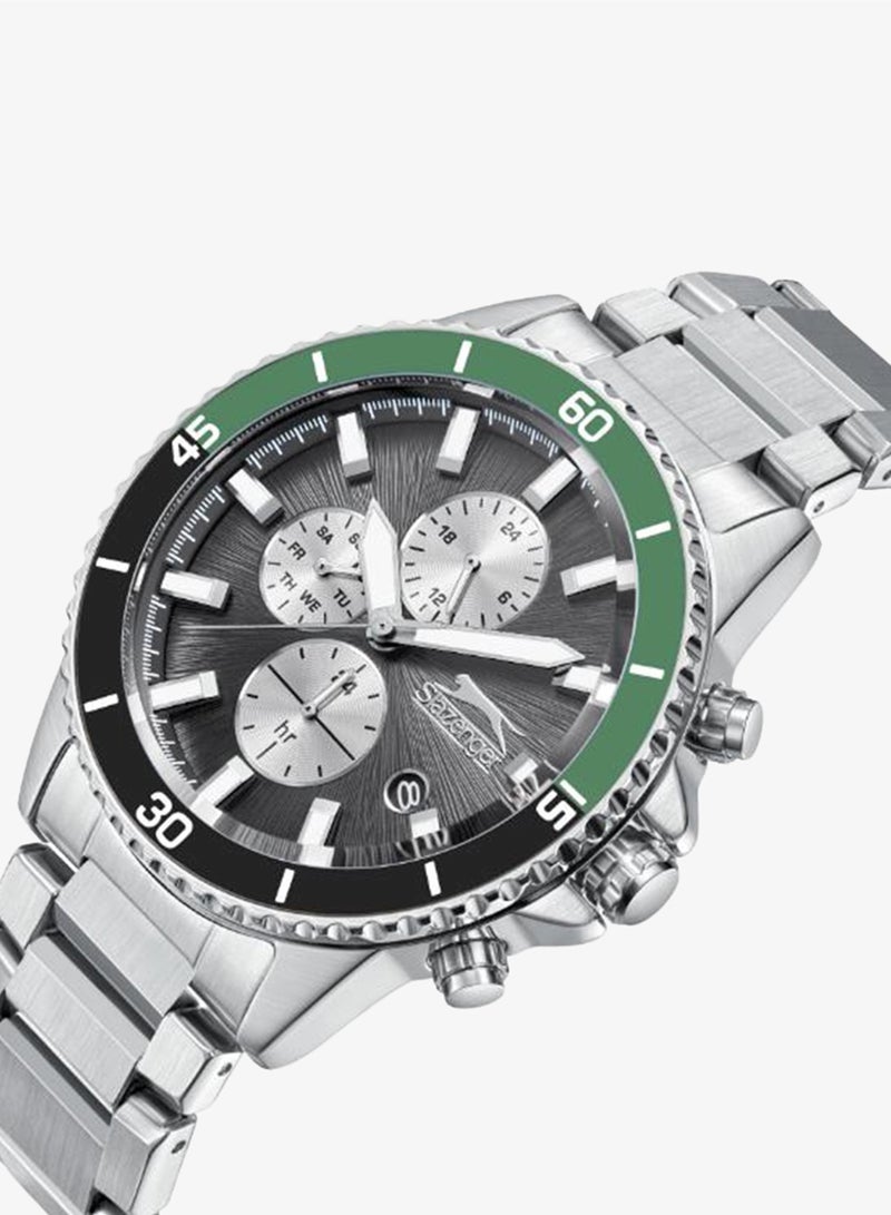 Slazenger Men's Metal Multi Function Watch SL.9.2410.2.03 - 44 mm - Image 2
