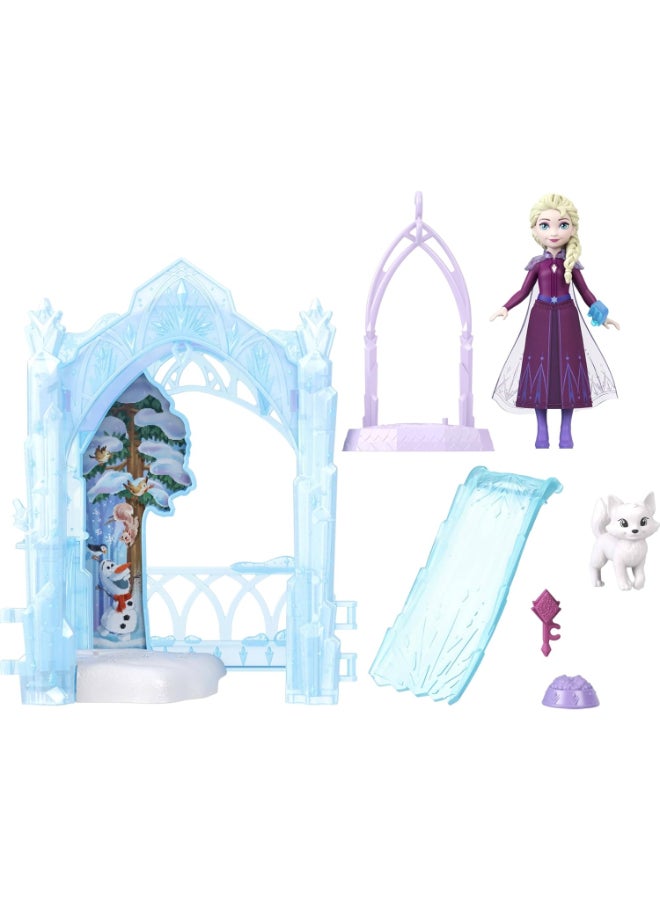 Disney Frozen Storytime Stackers Elsa Doll & Icy Animal Hideaway Playset (8.89 cm) - Image 2