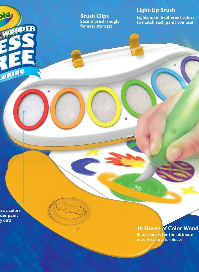 Crayola Color Wonder Magic Light Brush, Mess Free Painting