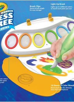 كرايولا Color Wonder Magic Light Brush, Mess Free Painting  - Image 2
