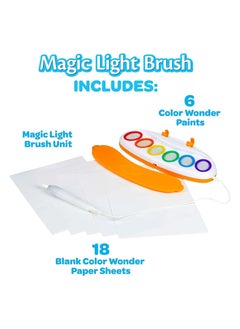 كرايولا Color Wonder Magic Light Brush, Mess Free Painting  - Image 5