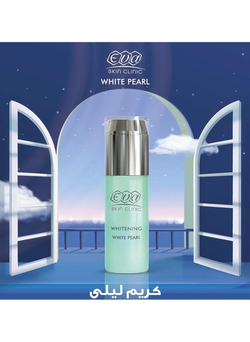 إيفا إيڤا سكين كلينيك كريم تبييض ليلي باللؤلؤ الأبيض 50 مل - Image 3