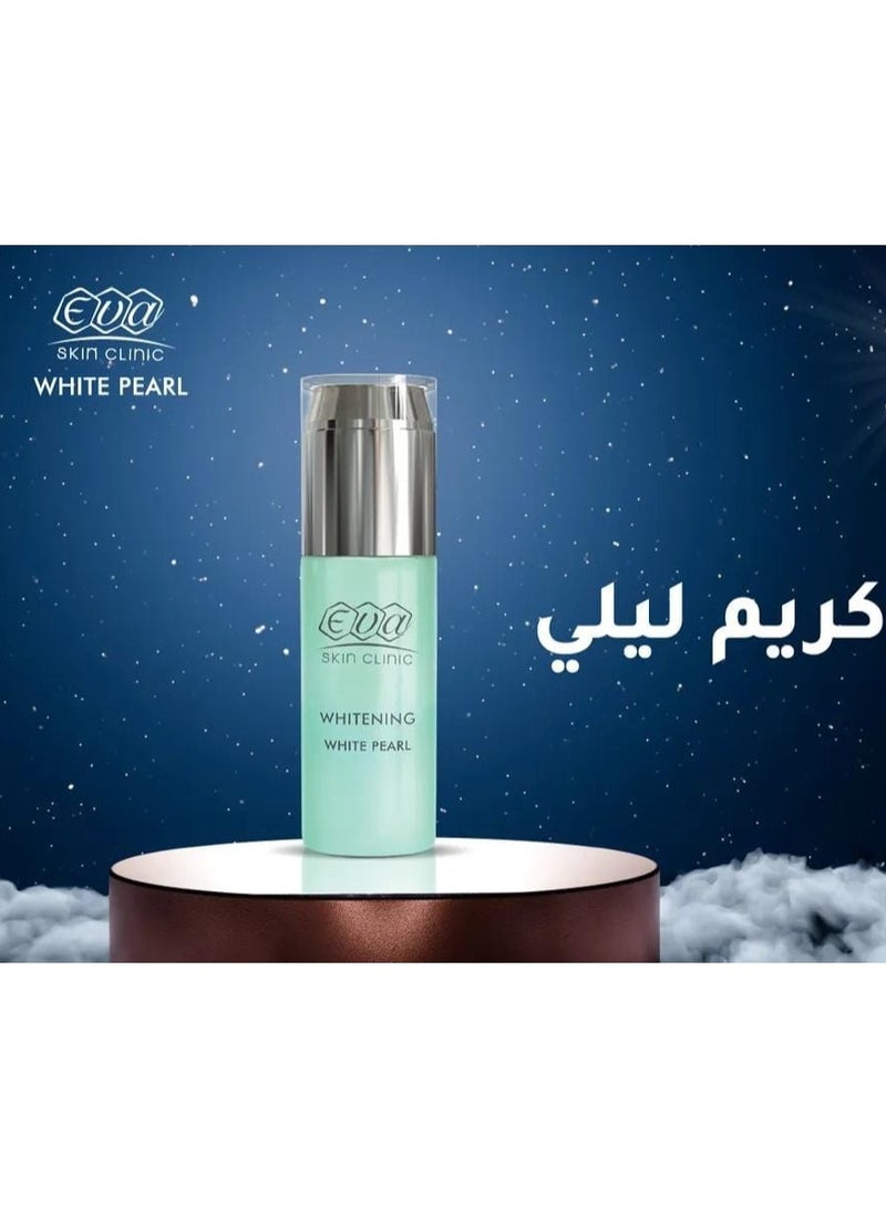 إيفا إيڤا سكين كلينيك كريم تبييض ليلي باللؤلؤ الأبيض 50 مل - Image 4