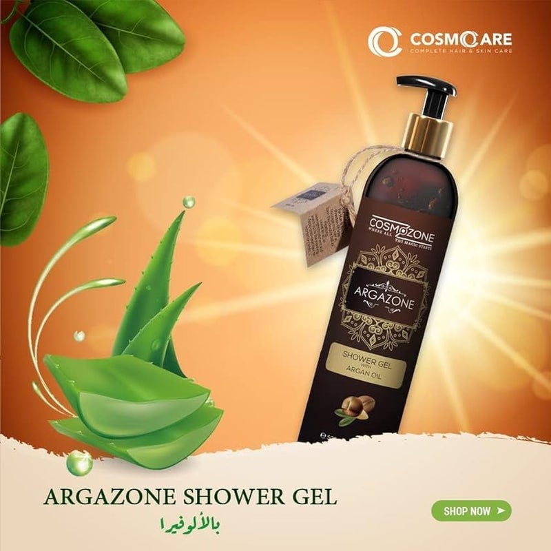 Argazone shower gel with argan oil 500ML - Image 2