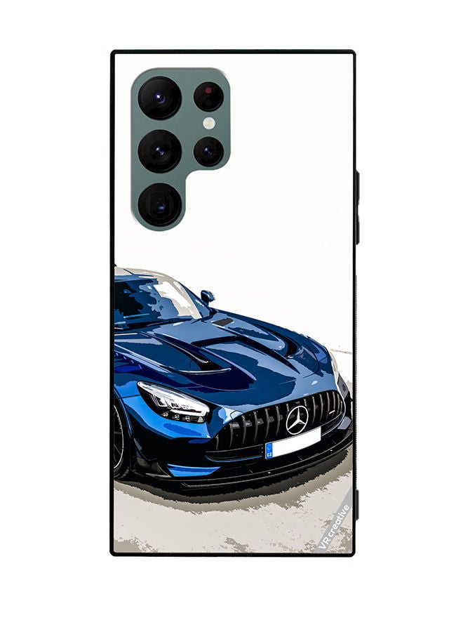 VR CREATIVE Protective Case Cover For Samsung Galaxy S22 Ultra 5G Mercedes Design Multicolour - Image 1