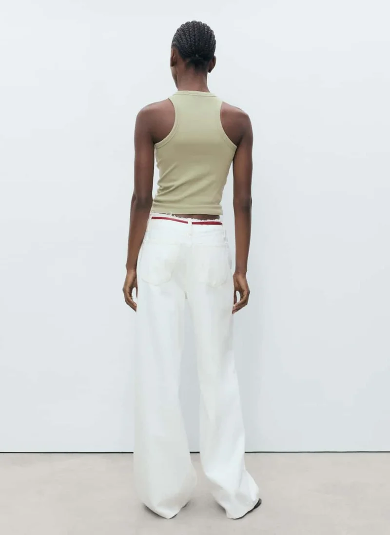 مانجو Cotton Top With Straps