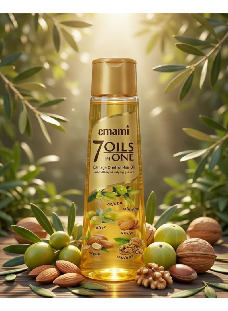 إمامي زيت للشعر 7 في 1 - للتحكم في تلف الشعر، عبوة 200 مل - Image 4