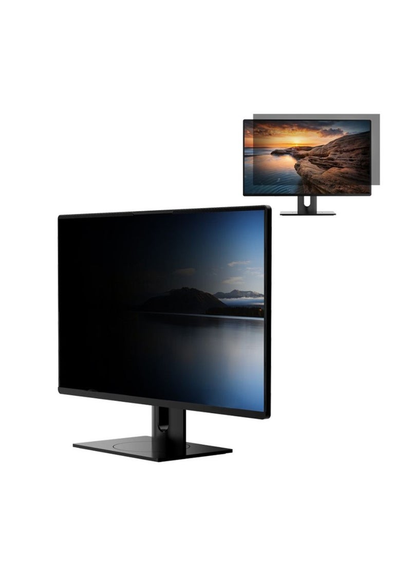EZYTEK 27 Inch Computer Privacy Screen Filter for 16:9 Widescreen Monitor, Removable 27 inch Anti Blue Light Glare Privacy Shield, Anti Spy Security Protector  - Image 2