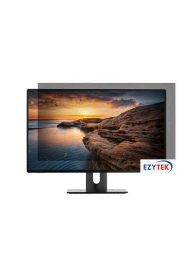 EZYTEK 27 Inch Computer Privacy Screen Filter for 16:9 Widescreen Monitor, Removable 27 inch Anti Blue Light Glare Privacy Shield, Anti Spy Security Protector  - Image 1