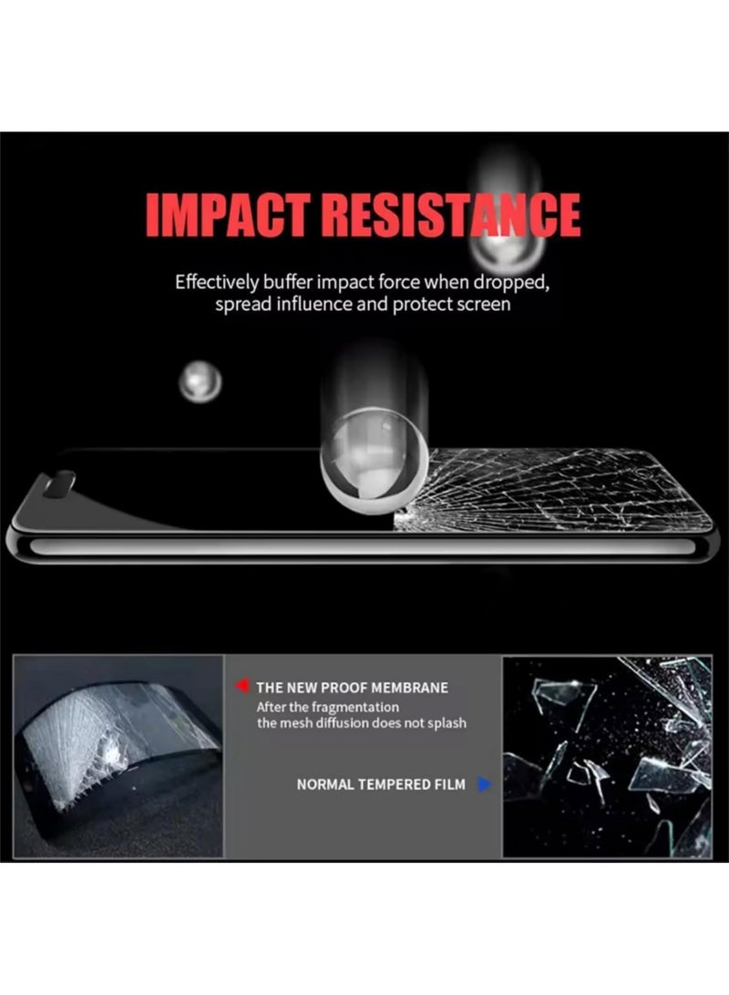 اووكاي [عبوة من قطعتين] واقي شاشة مع واقي شاشة الخصوصية Honor Magic V5، غشاء زجاجي مقوى، تغطية كاملة، ملصق واقي فيلم مضاد للتجسس، جراب مناسب لـ Magic V5 - Image 4